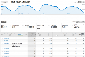 Individual Users in Google Analytics