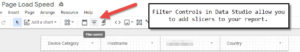 data studio slicers