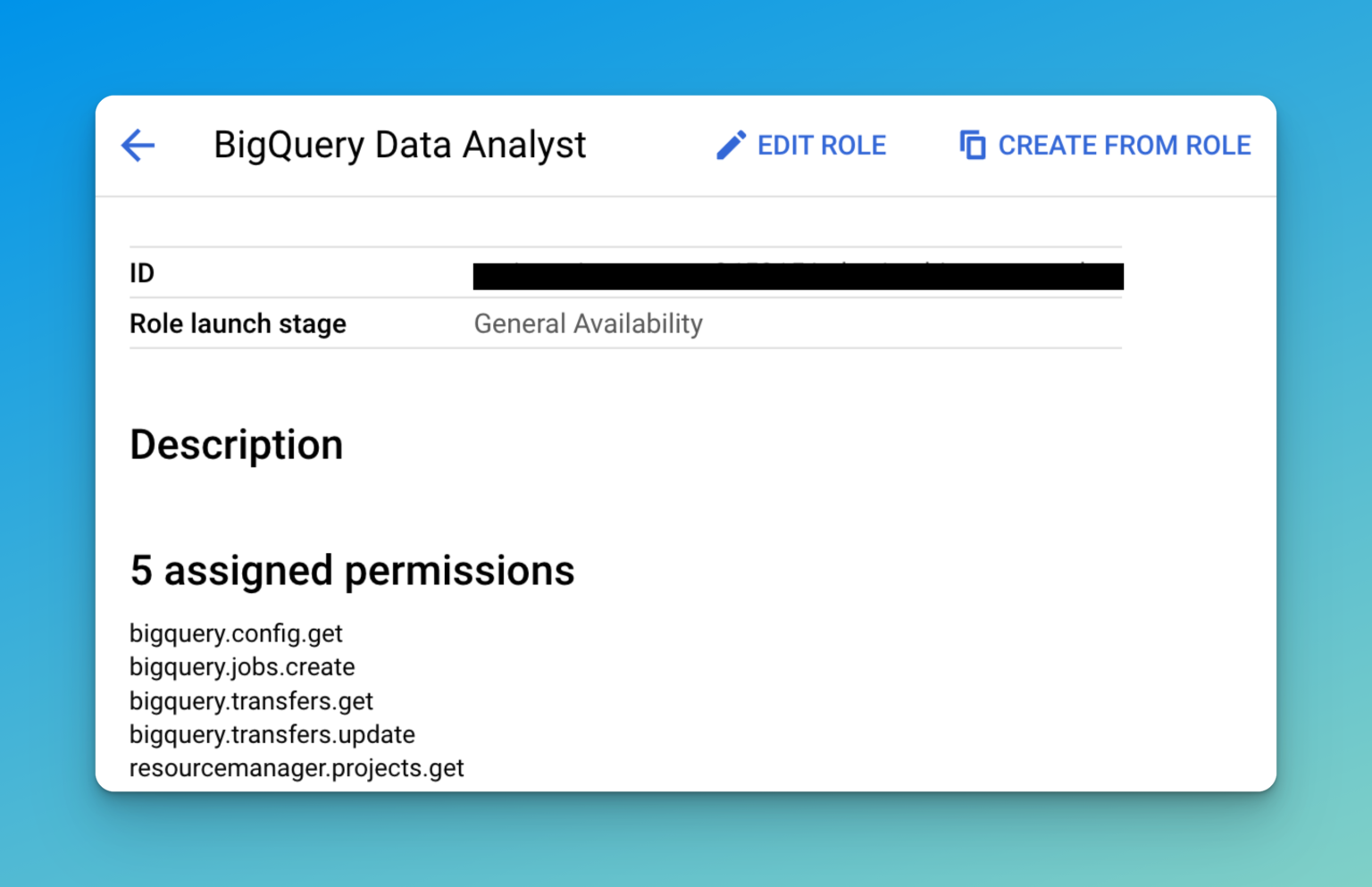 Bigquery Roles Matrix BigQuery - What permissions do I need? - Analytics Ninja